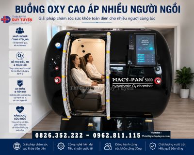 Buồng oxy cao áp trị liệu HE5000 (1.3–1.8 ATA)